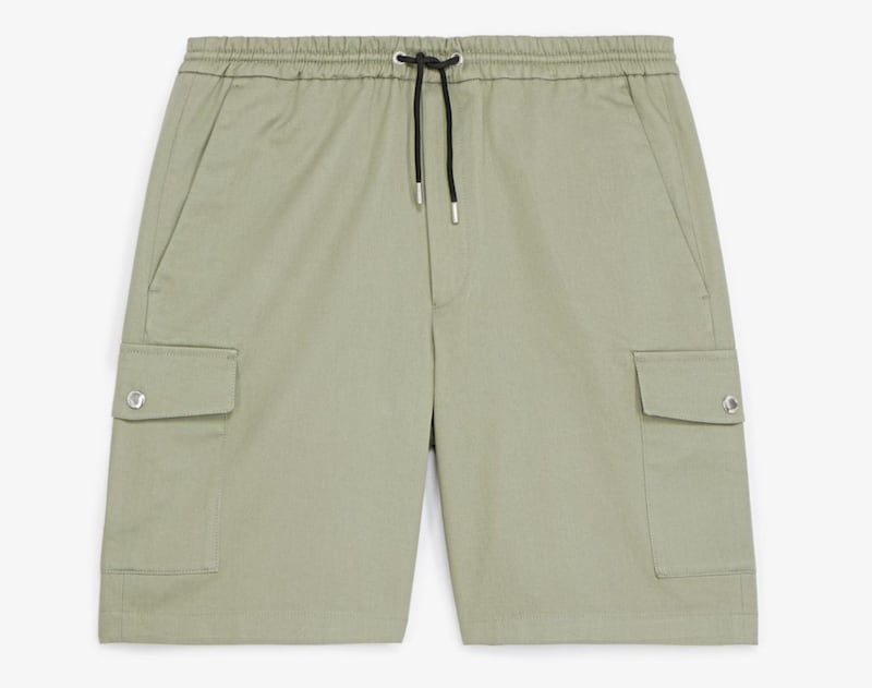 The Kooples Flowing Khaki Shorts with Cargo Pockets, &pound;93 (were &pound;155)
