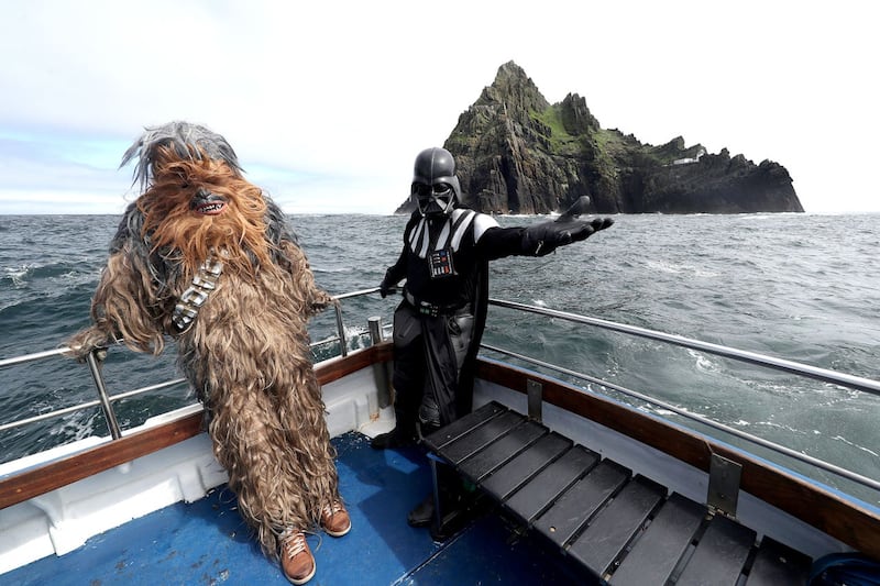 Star Wars fans in Co Kerry