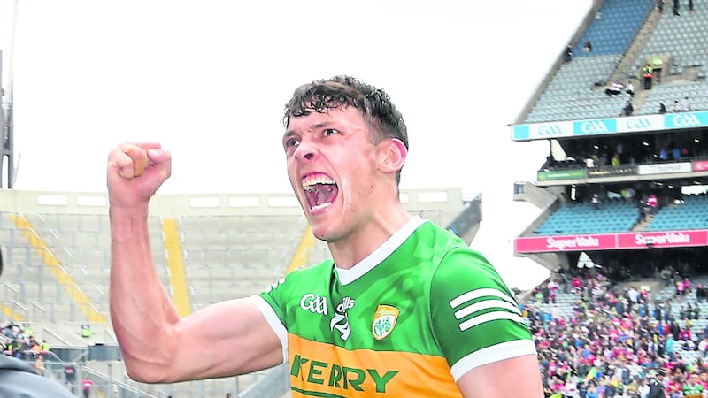 David Clifford again provided evidence of his superstar status in Gaelic football circles with his performance against Derry Picture by Margaret McLaughlin