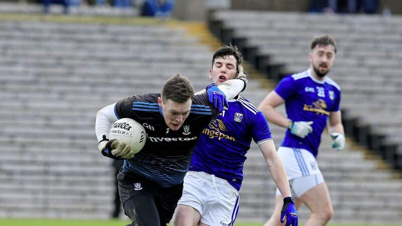 Rory Beggan in action against Cavan in last year&#39;s Division One clash. Pic Philip Walsh. 