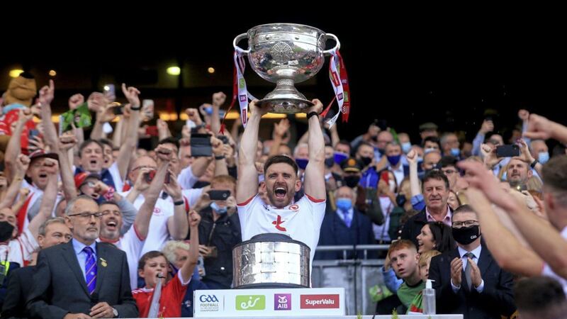 Joseph Martin has published a fourth edition of his acclaimed history of the GAA in Tyrone, covers the county&rsquo;s latest All-Ireland triumph and the Association&rsquo;s response to the Covid-19 crisis and the effect the pandemic has had on GAA activities in the county. Picture: Seamus Loughran 
