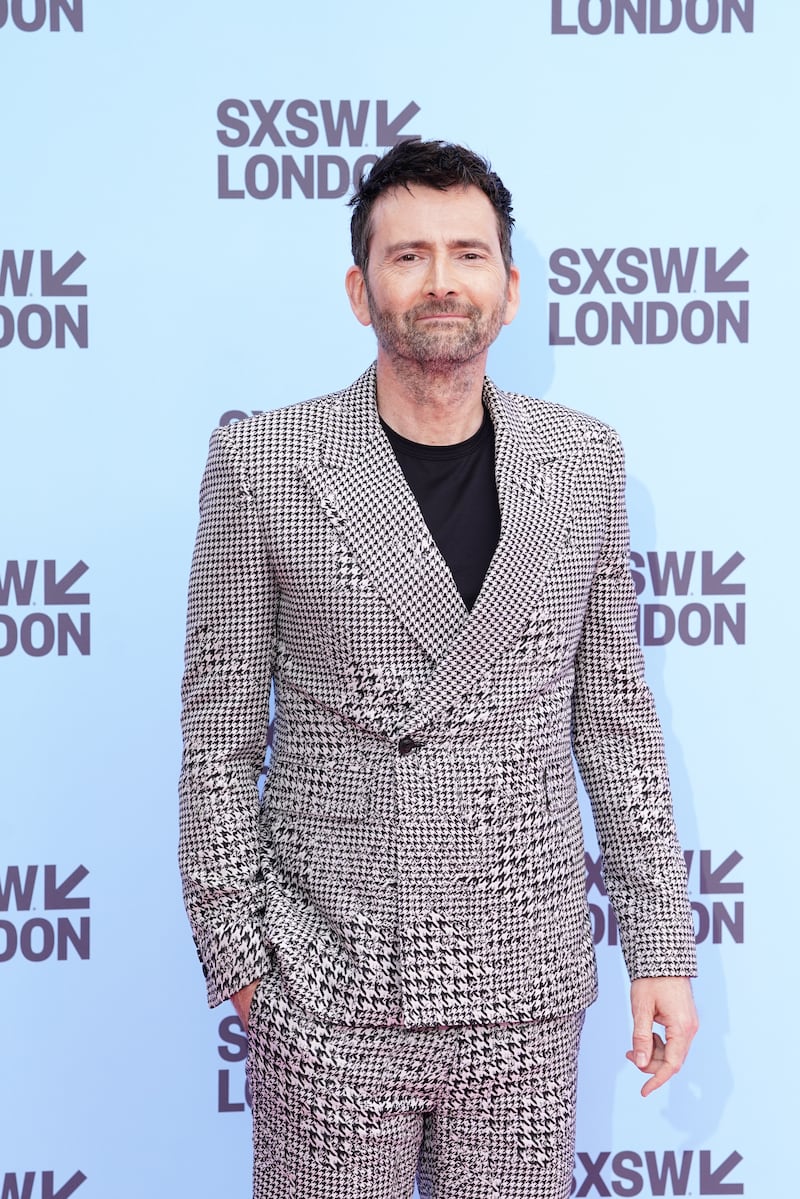David Tennant starred in the modern-day version of Doctor Who
