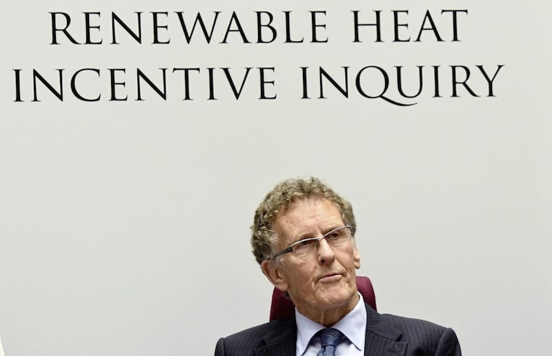 Sir Patrick Coghlin is chairing the RHI Inquiry. File picture by Colm Lenaghan, Pacemaker