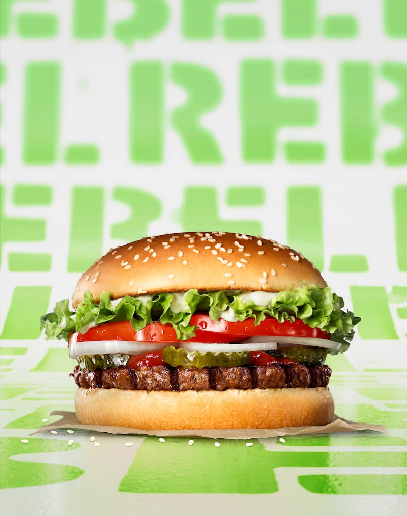 The Rebel Whopper from Burger King