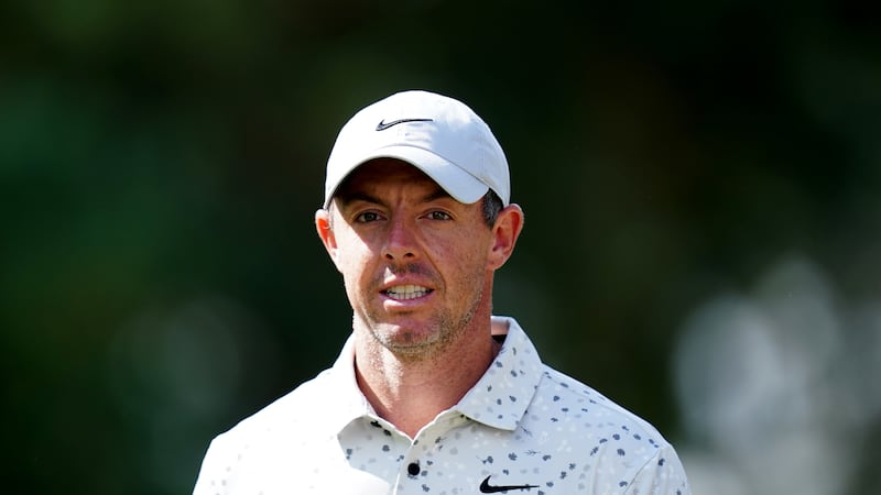 Rory Mcilroy is two shots off the lead