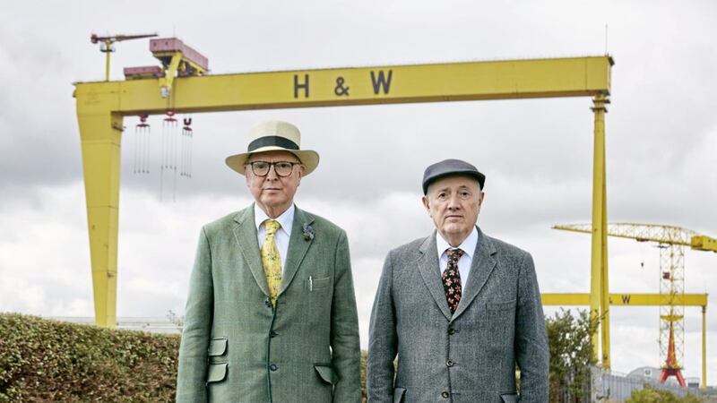 Gilbert and George will stage their first major Irish exhibition for 20 years at The MAC in Belfast in the new year 