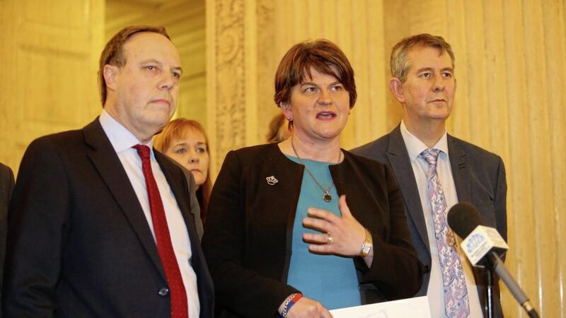 The DUP need to work out how to extract themselves from a mess of their own making. Picture by Mal McCann 
