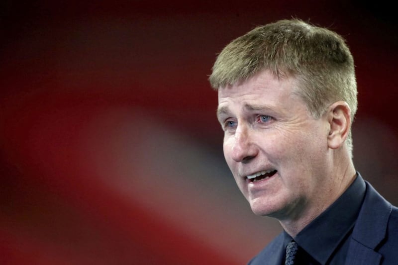 Stephen Kenny faced questions over the video he showed his players prior to their friendly game against England in November 