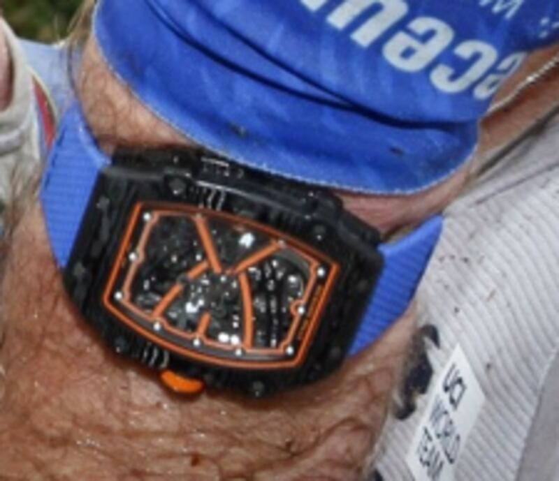 This watch was stolen during the burglary at Mark Cavendish's home. (Essex Police/ PA)