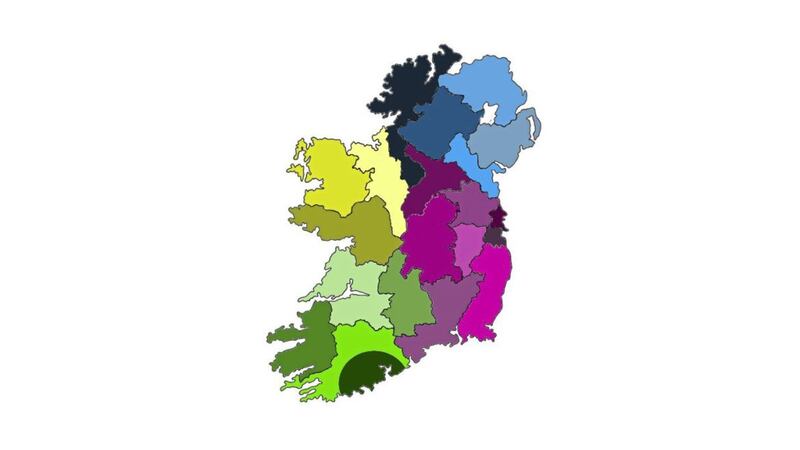 How the GAA map of Ireland could look under Cahair O&#39;Kane&#39;s plan 