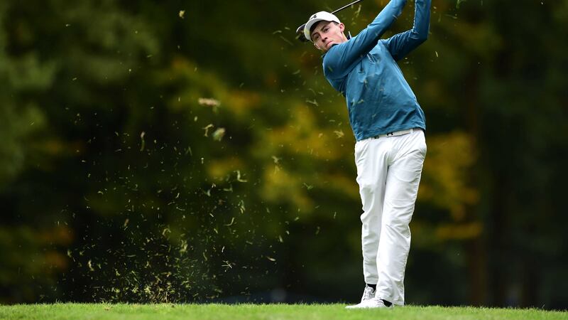 England's Matthew Fitzpatrick during day one of the British Masters at Woburn Golf Club on Thursday<br />Picture: PA