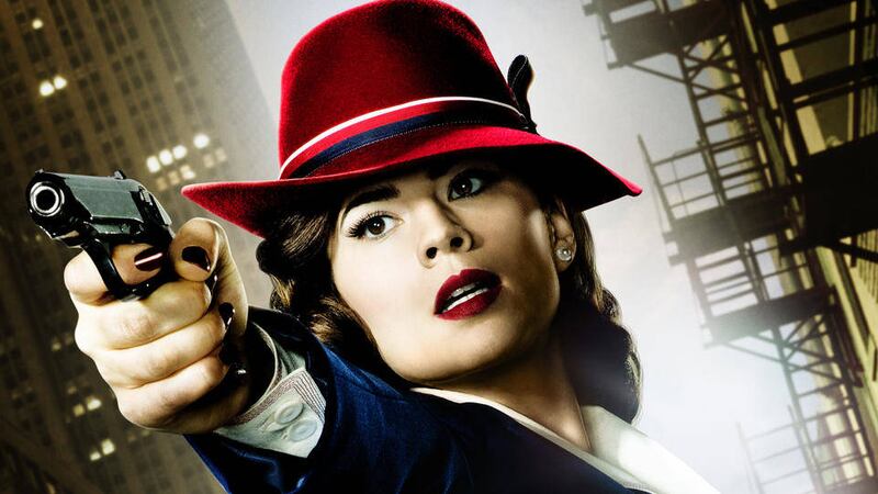Agent Carter (Hayley Atwell) is armed and dangerous 