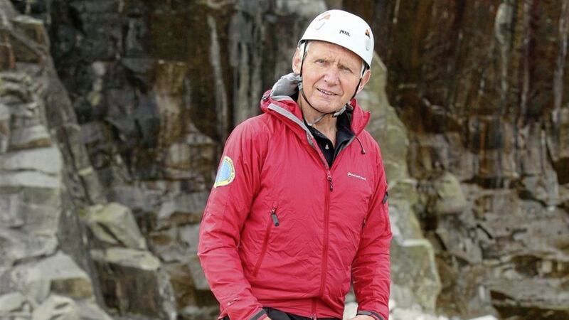 Mourne Rescue volunteer Harry Teggarty &ndash; funds from his new book will go towards a &pound;600,000 base for the Mourne Mountain Rescue Team  Picture: Mal McCann 