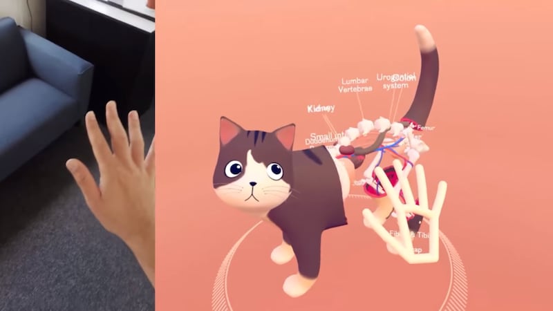 The new tool shows off Leap Motion’s hand-tracking technology.