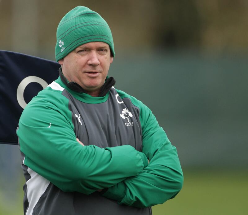 Declan Kidney was appointed as Ireland head coach in 2008
