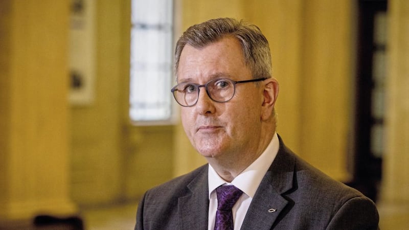 DUP leader Sir Jeffrey Donaldson said household rates bills could be cut to help with the cost of living crisis 