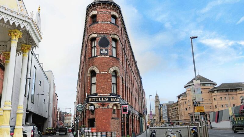 The flatiron-shaped building home to Bittles bar has been bought by Co Down property firm Wirefox 