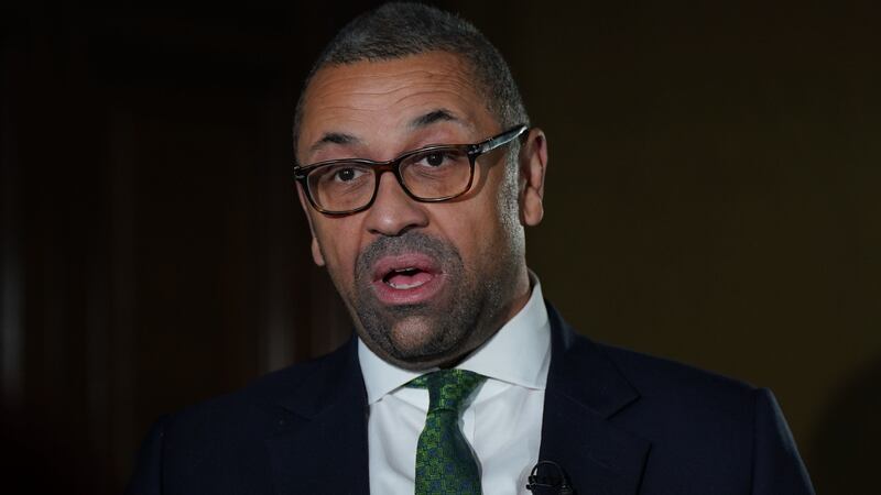 James Cleverly will be the first UK Foreign Secretary to visit China in more than five years (Yui Mok/PA)