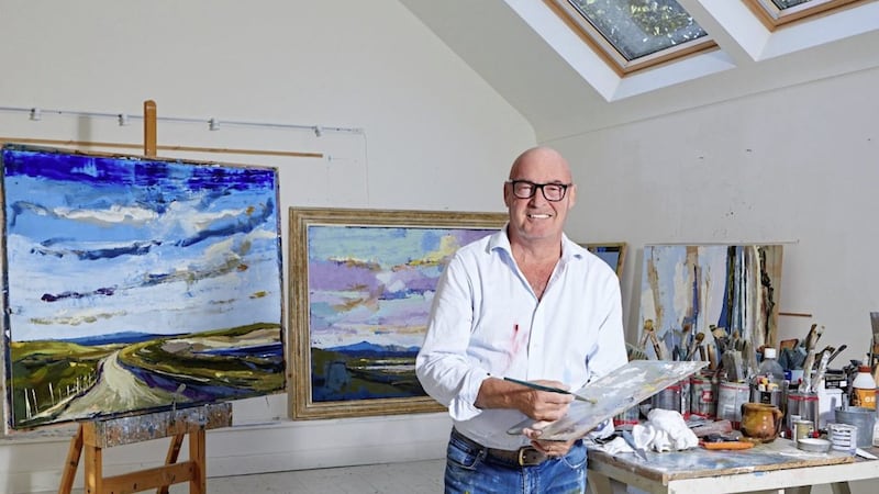 Martin Mooney in his Donegal Studio. Picture by Mike O&#39;Dwyer 