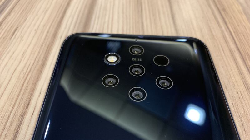 The Nokia 9 PureView is the world’s first five-camera array smartphone, the company says.
