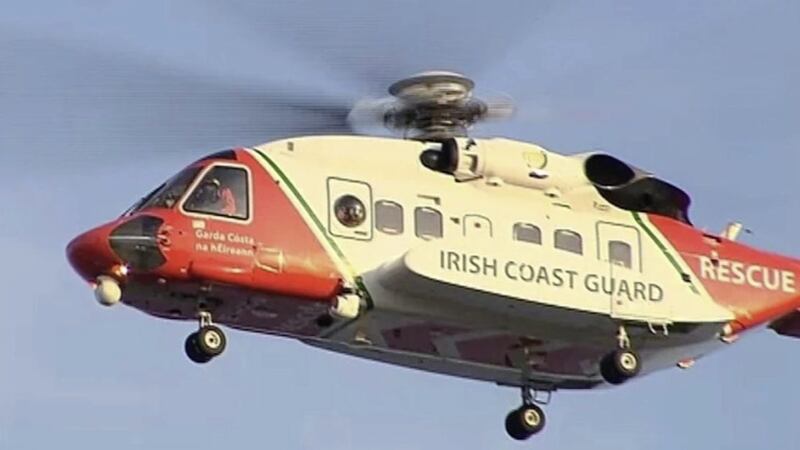 Italian brothers Riccardo and Giovanni Zanon were brought to safety with the help of Rescue 115 when they were hit by a huge wave and fell into the water at Inishmore in February 2019 