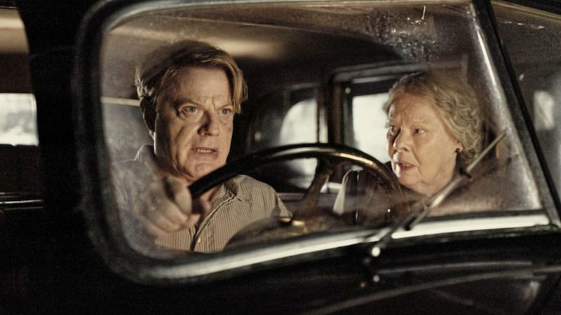 Six Minutes To Midnight: Eddie Izzard as Thomas Miller and Dame Judi Dench as Miss Rocholl 
