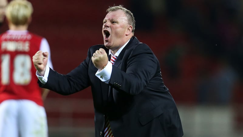 Steve Evans managed Rotherham between 2012 and 2015