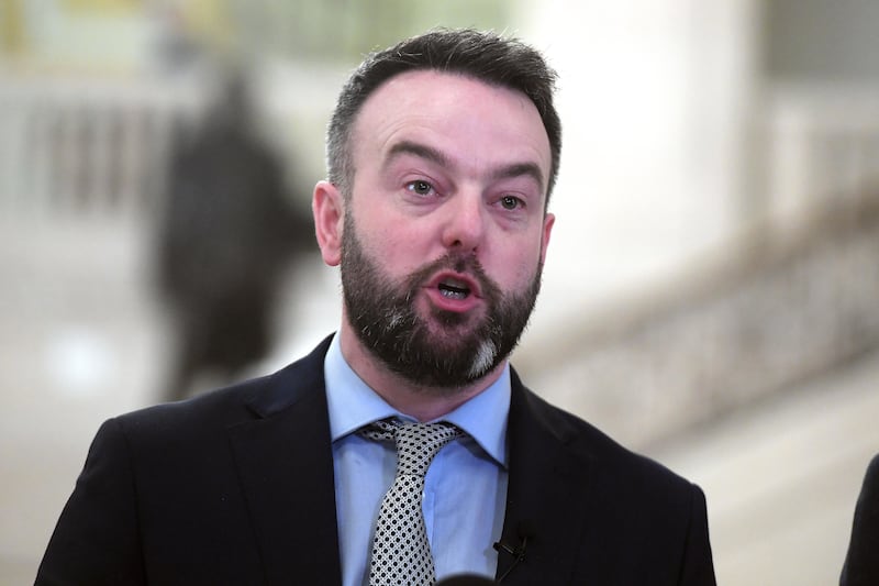 SDLP leader Colum Eastwood criticised the online abuse suffered by Lilian Seenoi-Barr