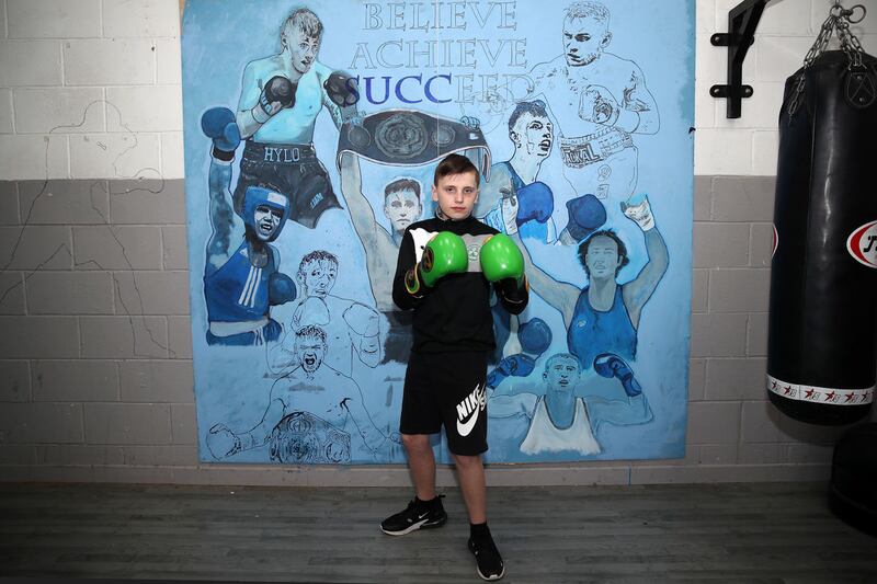 <span class="gwt-InlineHTML kpm3-ContentLabel">Gleann pocket rocket  Odhran Magennis wants to become a champion for autism through boxing,  and has already made huge strides since taking up the sport three years  ago. Picture by Declan Roughan</span>