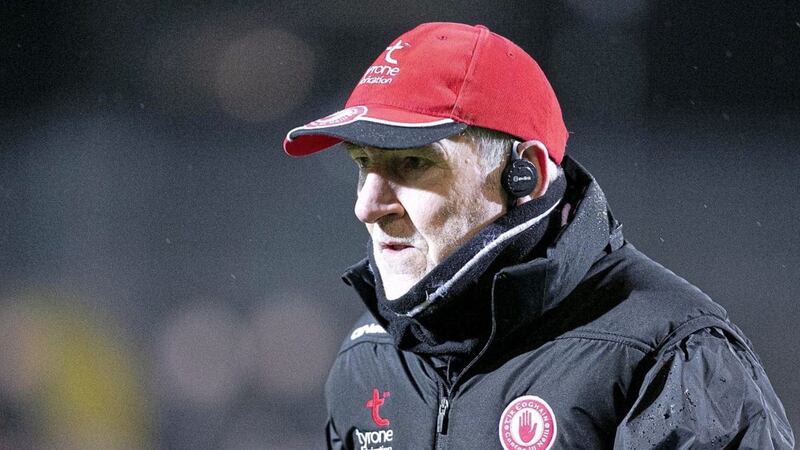Tyrone&#39;s former manager Mickey Harte 