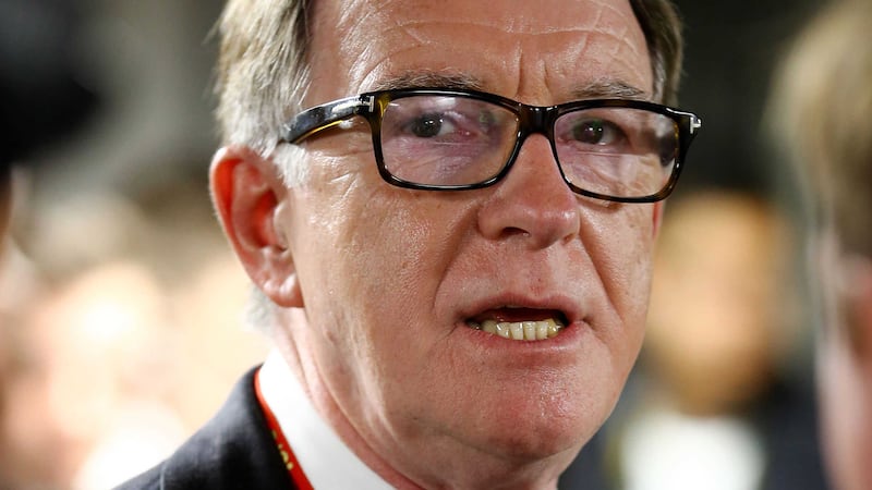 Former Secretary of State Peter Mandelson says leaving the EU would undermine the Northern Ireland peace process. Picture by Gareth Fuller, Press Association