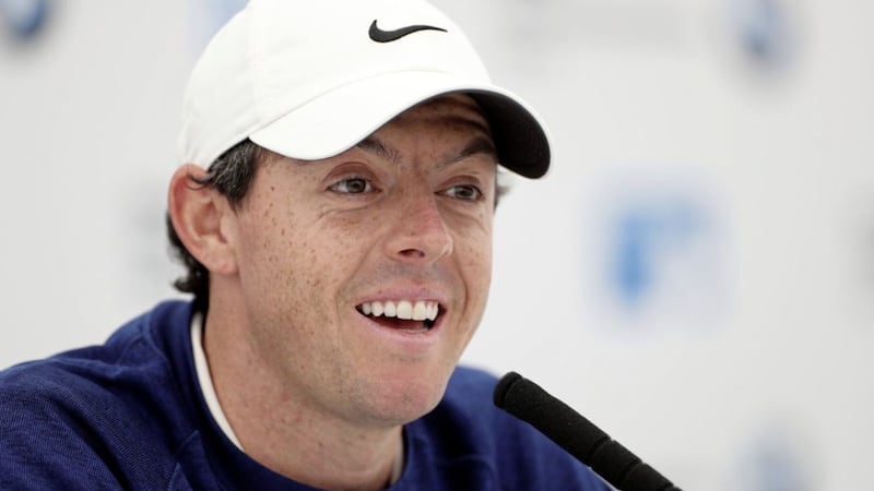 &ldquo;I&rsquo;ve spoken to him a little bit,&rdquo; McIlroy said in an interview on The Tonight Show with Jimmy Fallon. Picture by PA