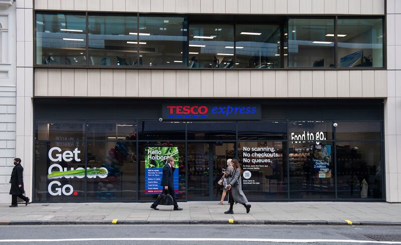 Tesco launch their first Frictionless Store in Holborn, London, UK. (Ben Steven/Parsons Media/PA)