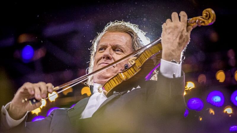 Dutch violinist Andr&eacute; Rieu embarks on a musical journey around the world in his latest cinematic release. Picture by Marcel van Hoorn 