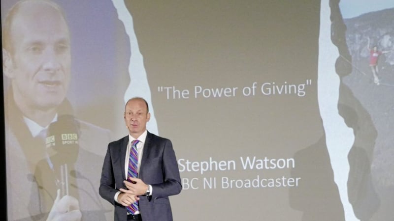 BBC Broadcaster and kidney transplant recipient Stephen Watson was among the speakers 