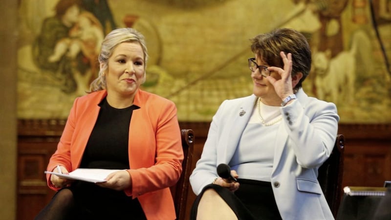 There has been little contact between the DUP and Sinn F&eacute;in since negotiations collapsed in February. Picture by Owen Humphreys/PA Wire 