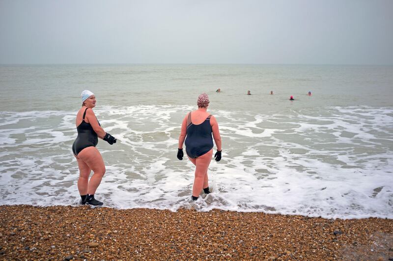 Cold water swimming has become increasingly popular