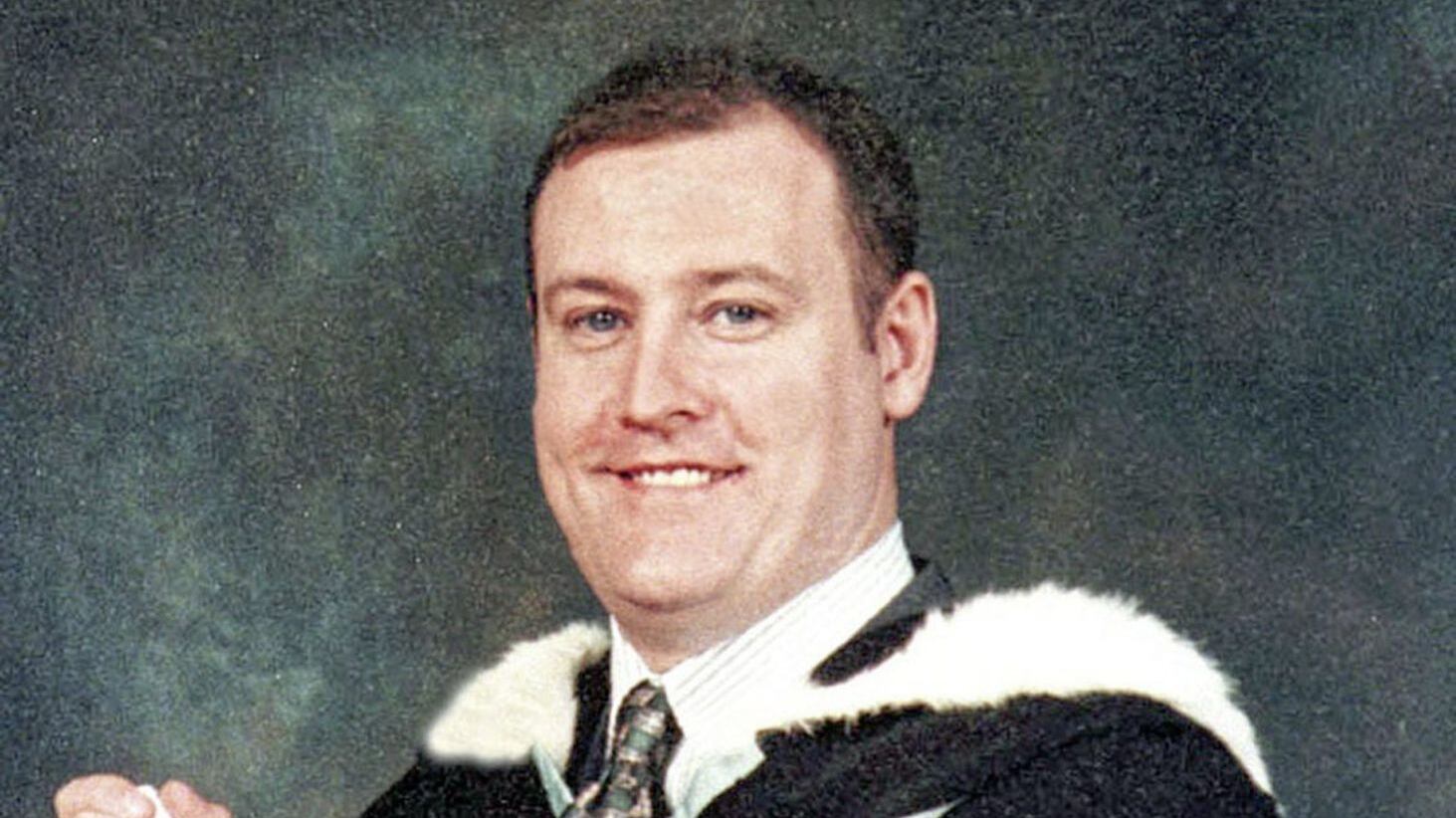 Michael McGoldrick pictured graduating from Queen&#39;s University Belfast three days before his murder by the LVF. Alan Lewis/PhotopressBelfast 