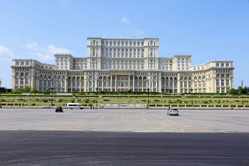 The gargantuan &lsquo;People&rsquo;s House&rsquo; parliament in Bucharest 