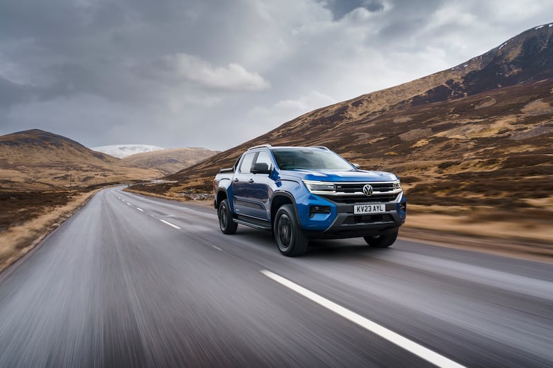The Amarok feels more composed at speed