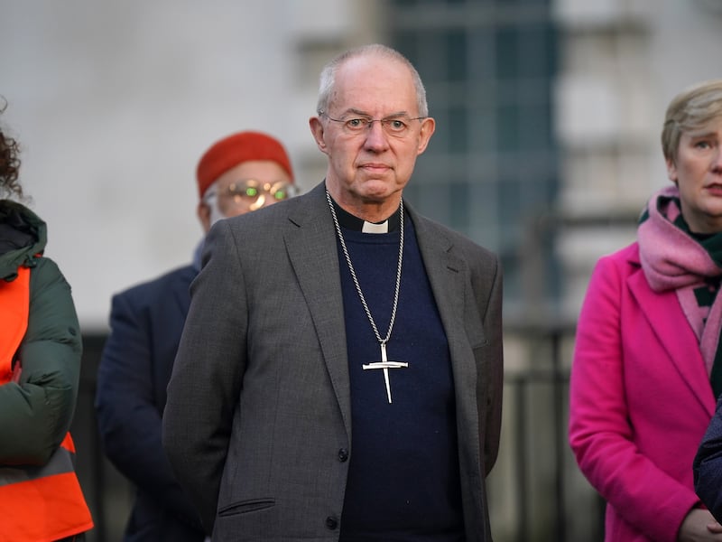 The Archbishop of Canterbury Justin Welby was among peers who voted to amend the Government’s proposed Rwanda laws