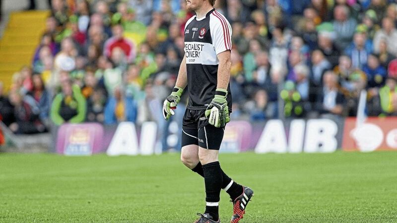 Derry goalkeeper Thomas Mallon. Picture by Seamus Loughran 