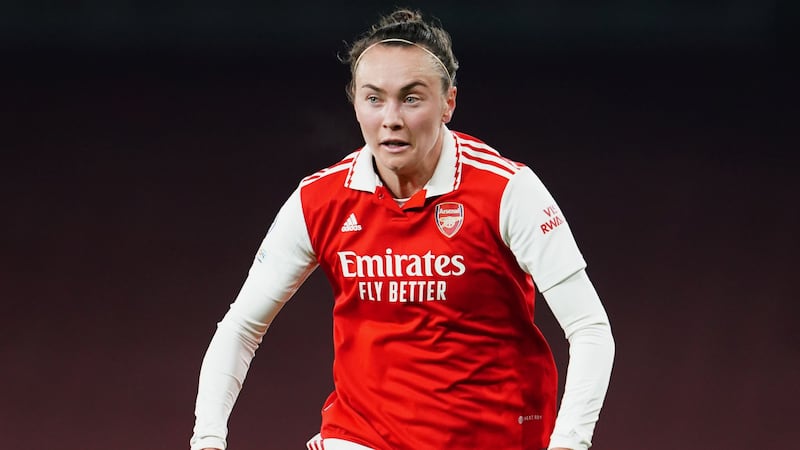 Caitlin Foord scored for Arsenal (Zac Goodwin/PA)
