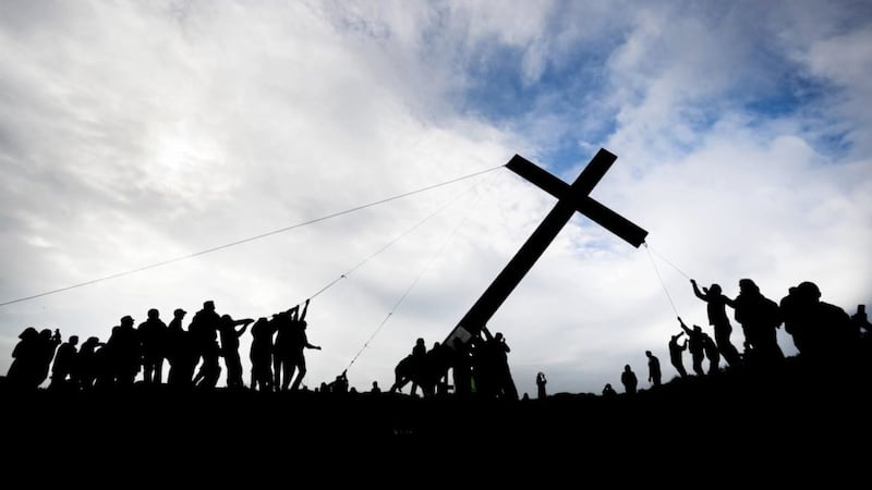 The feast of the Exaltation of the Holy Cross, which highlights the &#39;raising up&#39; of Jesus on the cross, represents in a concentrated form the heart of the Christian faith. Picture by Danny Lawson/PA Wire 