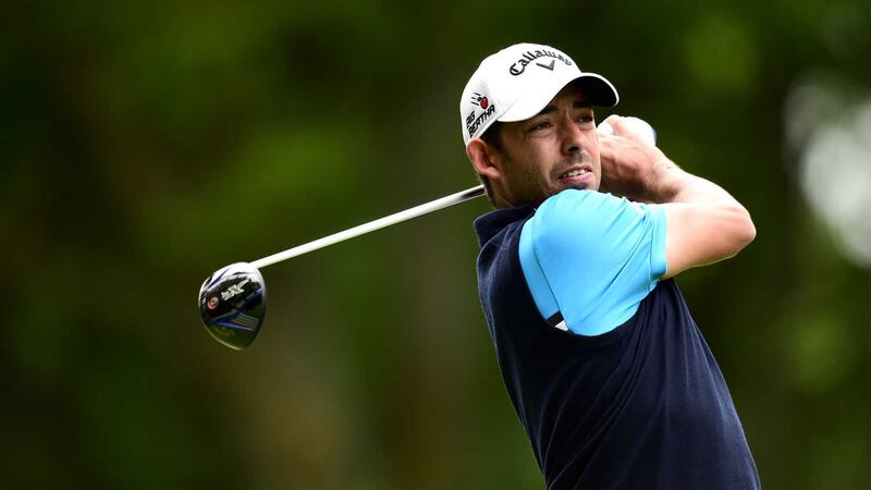 &nbsp;Larrazabal carded a 4-under 31 on the front nine to find himself tied for fifth place<br />Picture by PA