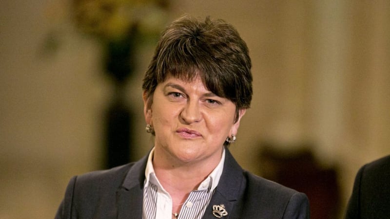 Arlene Foster said republicans were seeking to &#39;humiliate unionists&#39; by seeking an Irish language act. Picture by Liam McBurney/PA Wire 