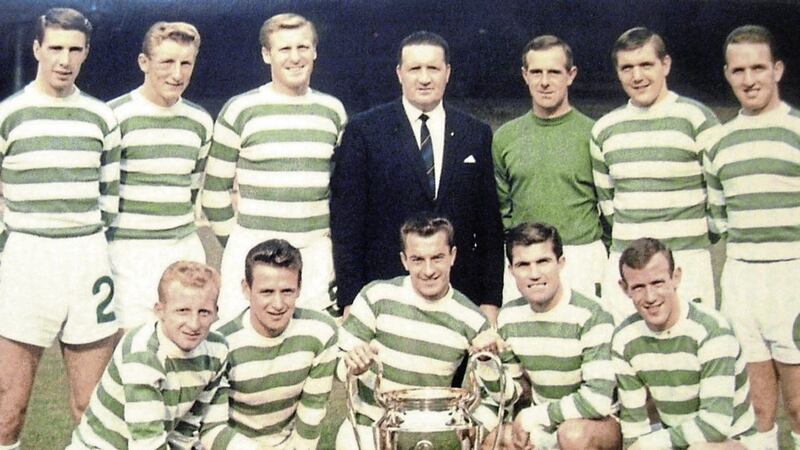 Celtic celebrate their European Cup success in Lisbon 50 years ago 