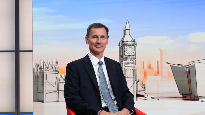 Chancellor of the Exchequer Jeremy Hunt (BBC/PA)