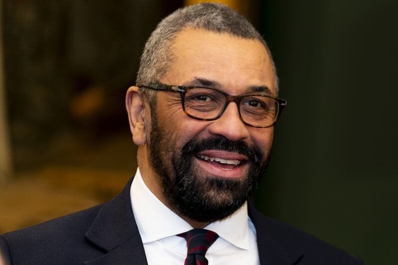 Home Secretary James Cleverly