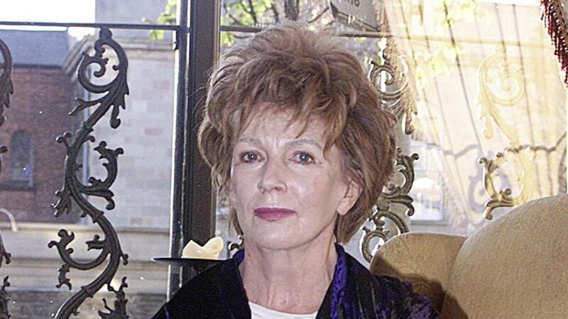 Edna O&#39;Brien pictured in Belfast ahead of a previous lecture in the Ulster Museum. Picture by Bill Smyth 